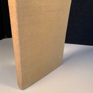 A Handful Of Leather Will Ogilivie Hardcover 1928 Book 1st Edition.